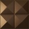 Ekena Millwork 19 5/8in. W x 19 5/8in. H Richmond EnduraWall Decorative 3D Wall Panel Covers 2.67 Sq. Ft. WP20X20RICAB - alternate 1